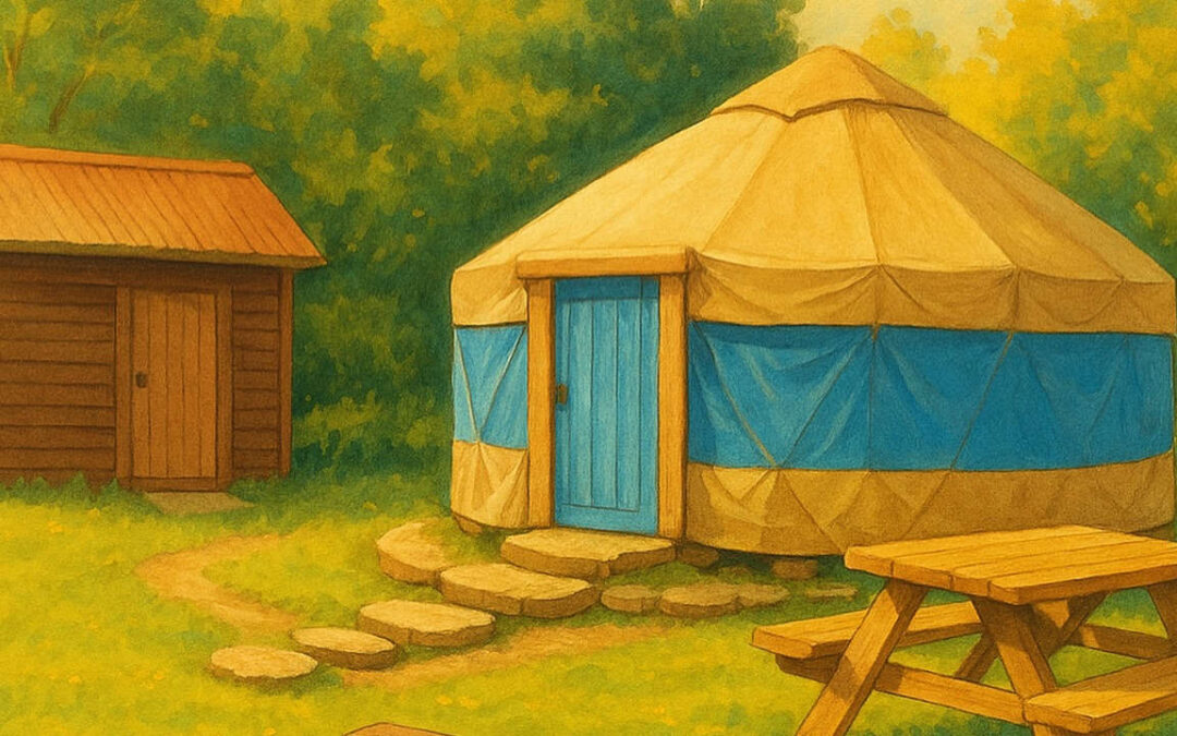 Escape to Enchantment at the Fairy Fort Yurt — Your Romantic Nature Getaway