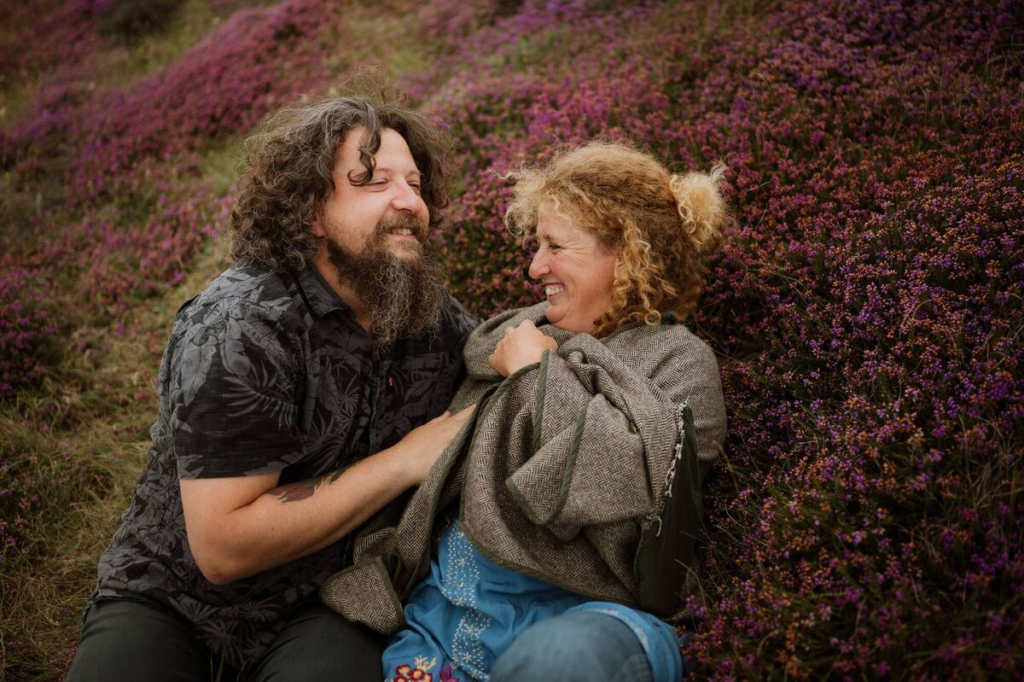 Fabrizio Vitali and Colleen Phillips who feature in this week's How I Met My Partner. The couple believe it was fate that brought them both together