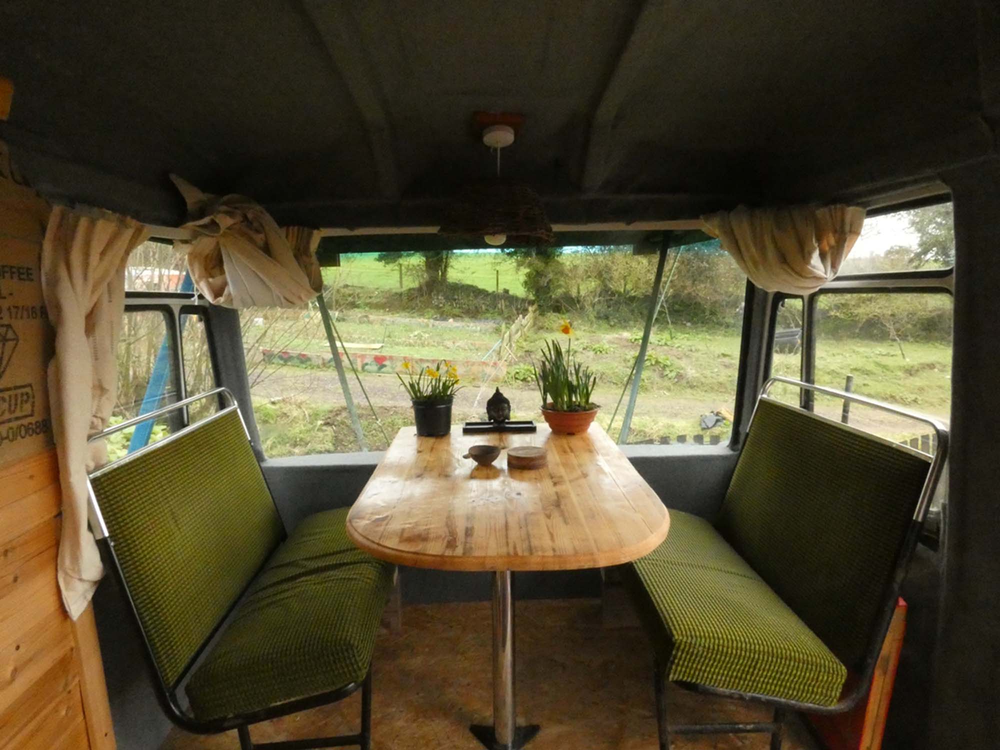 The Wanderly Wagon offers one of Inch Hideaway’s most unique stays